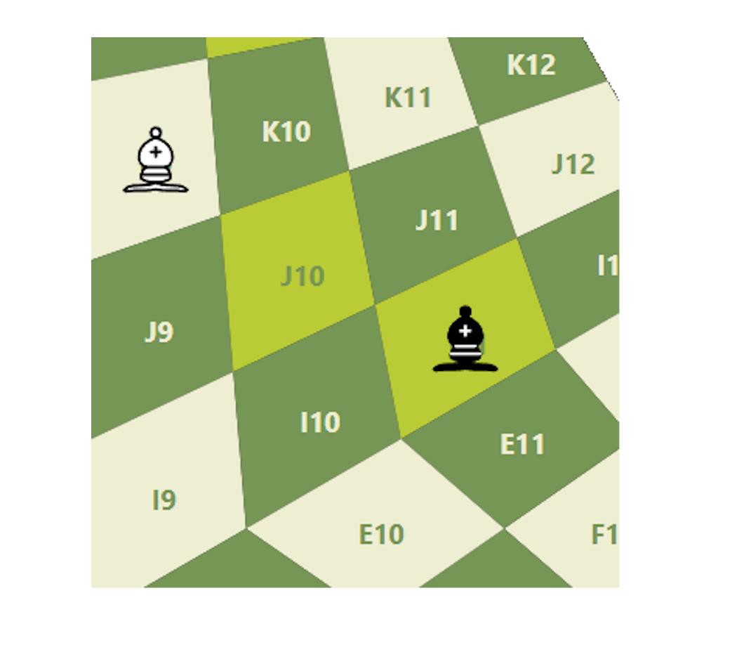 Bishop taking a piece in 3 player chess