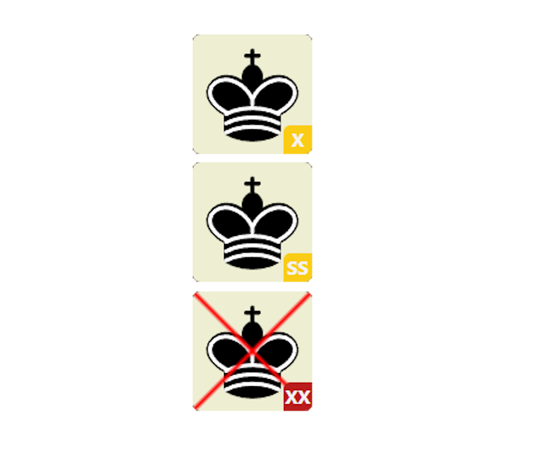 Player status indicators
